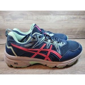 Asics Womens Gel Venture 8 1012B231 Blue Running Shoes Sneakers Size 9